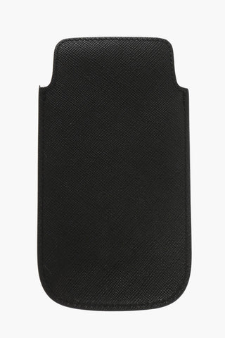 Porta I-phone in Pelle Saffiano
