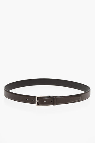 Saffiano Leather Belt