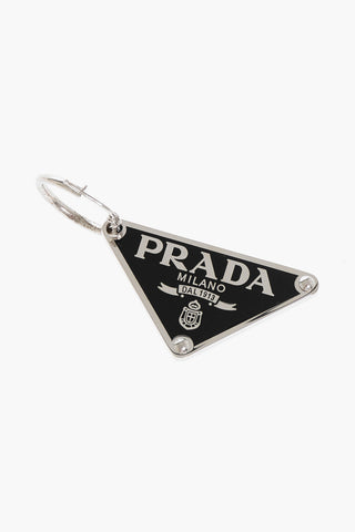 Triangle Logoed Earring