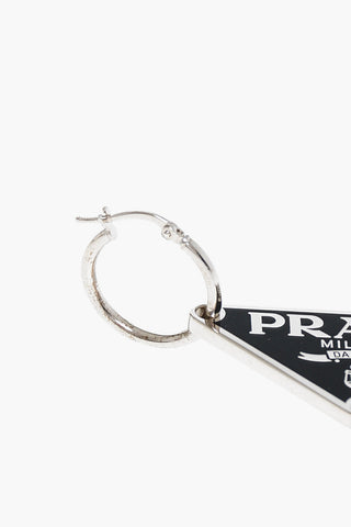 Triangle Logoed Earring