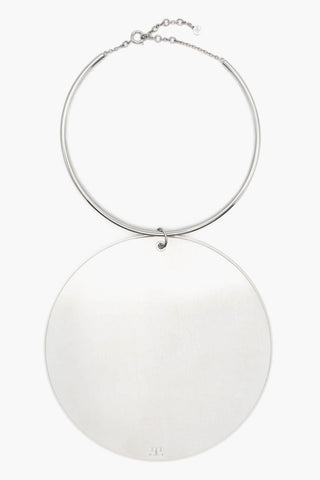 Holistic Circle Necklace with Engraved Logo
