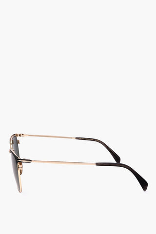 Clubmaster Sunglasses with Metal Frame
