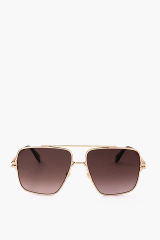 RUNAWAY Aviator Sunglasses with Gradient Lenses