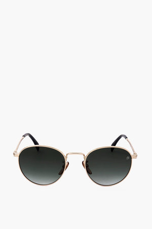 Oval Sunglasses with Gradient Lenses