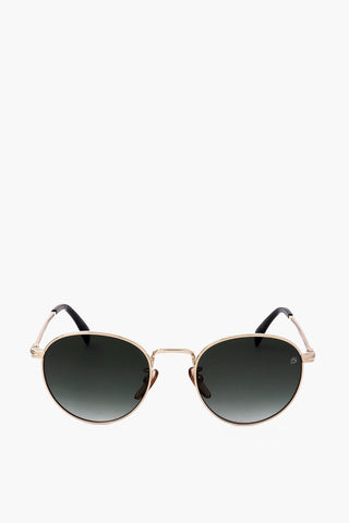 Oval Sunglasses with Gradient Lenses