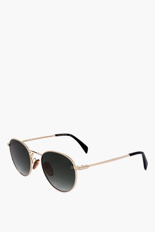 Oval Sunglasses with Gradient Lenses