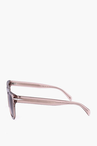 Occhiali da Sole Wayfarer con Montatura See Through