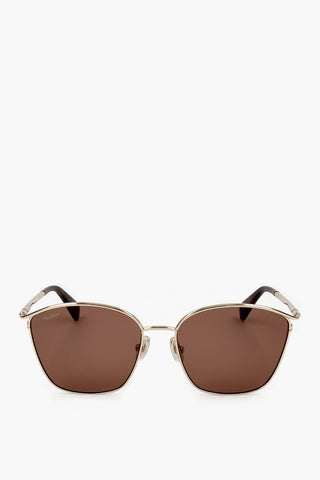 Clubmaster Sonnenbrille mit Metallfassung