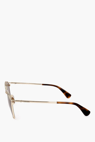 Clubmaster Sonnenbrille mit Metallfassung