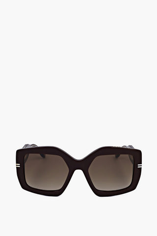 RUNAWAY Rectangular Sunglasses with Gradient Lenses