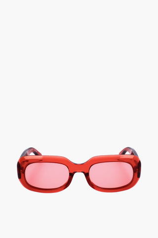 Occhiali da sole Rectangular con Montatura Logata