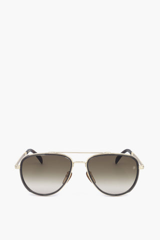 Aviator Sunglasses with Gradient Lenses