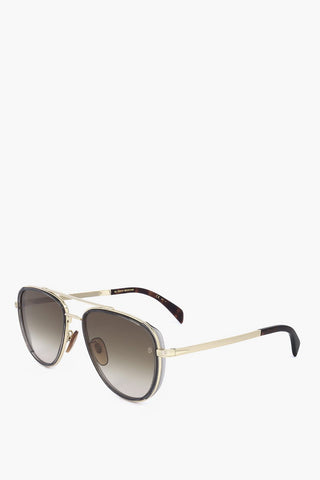 Aviator Sunglasses with Gradient Lenses