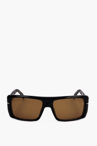 Occhiali da Sole Shield con Aste Spesse
