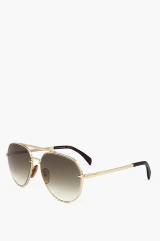 Aviator Sunglasses with Gradient Lenses