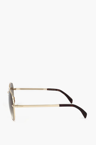 Aviator Sunglasses with Gradient Lenses