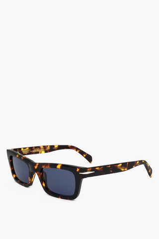 Tortoiseshell Sunglasses with Rectangular Design
