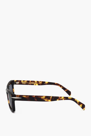 Tortoiseshell Sunglasses with Rectangular Design