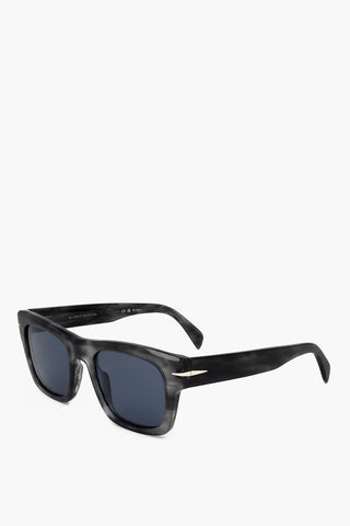 Wayfarer-Sonnenbrille mit marmoriertem Muster
