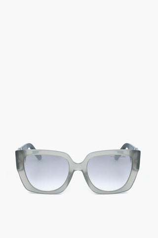 Wayfarer Sunglasses with Logo Temples