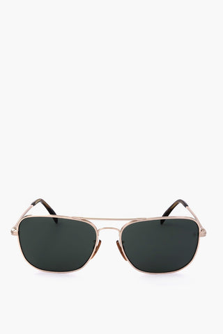 Occhiali da Sole Aviator con Montatura in Metallo
