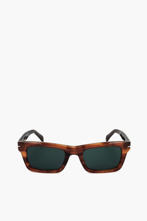 Tortoiseshell Sunglasses with Rectangular Design