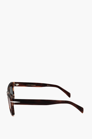 Tortoiseshell Sunglasses with Rectangular Design