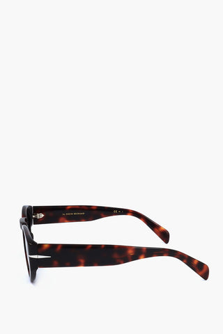 Tortoiseshell Sunglasses with Oval Lenses
