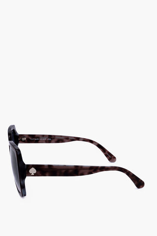 Square Sunglasses with Tortoiseshell Frame