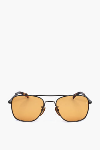Aviator Sunglasses with Orange Lenses