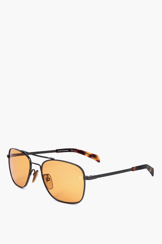 Aviator Sunglasses with Orange Lenses