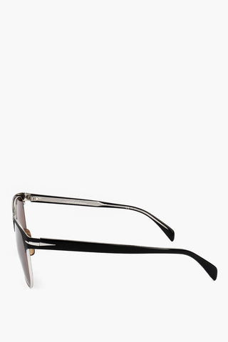 Clubmaster Sunglasses with Orange Lenses