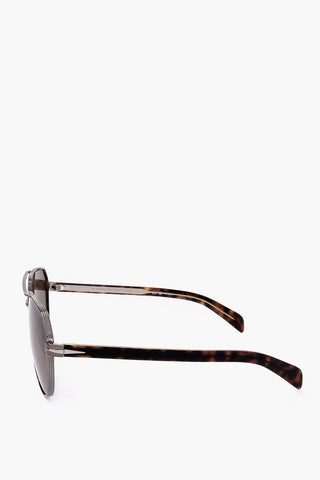 Occhiali da Sole Aviator con Montatura in Metallo