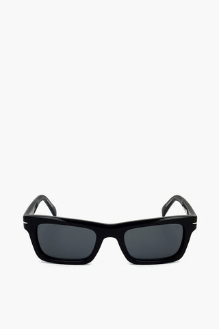 Rectangular Sunglasses with Monochrome Lenses