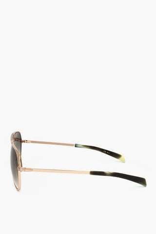 Aviator Sunglasses with Gradient Lenses