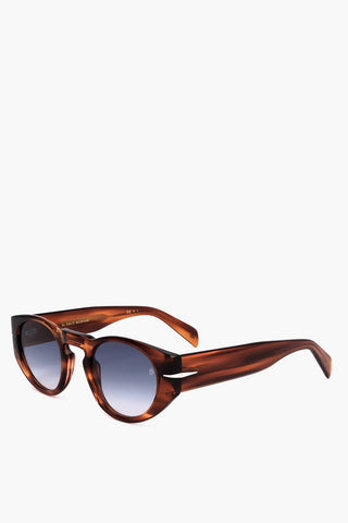 Schildpatt-Sonnenbrille mit Verlaufsgläsern
