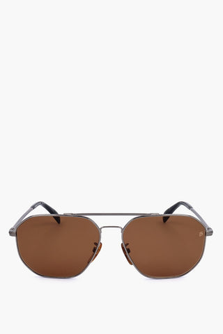 Aviator Sunglasses with Orange Lenses