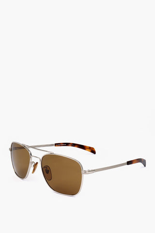 Aviator Sunglasses with Tortoiseshell Detail