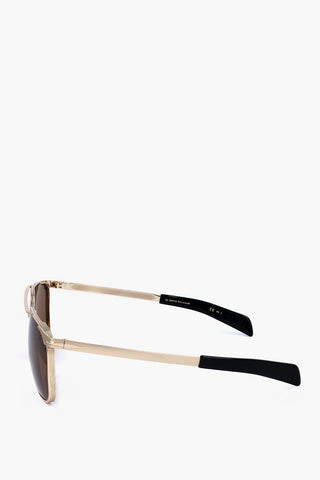 Occhiali da Aviator con Montatura in Metallo