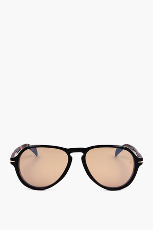 Aviator Sunglasses with Tortoiseshell Pattern