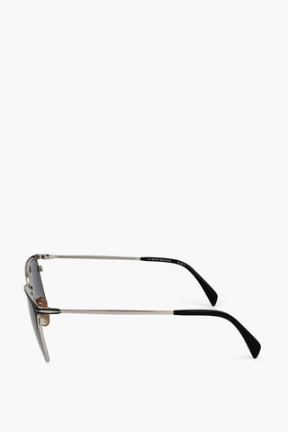 Clubmaster-Sonnenbrille mit Verlaufsgläsern