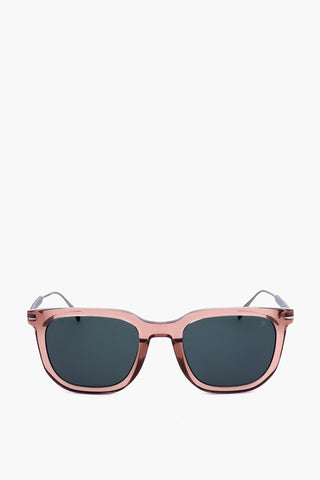 Wayfarer Sunglasses with Metal Temples