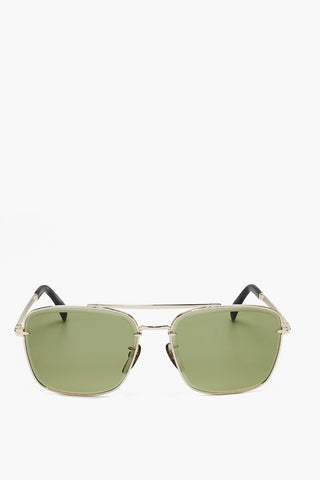 Aviator-Sonnenbrille mit quadratischem Design