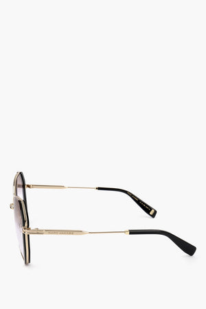 RUNAWAY Pentagonal Sunglasses with Gradient Lenses