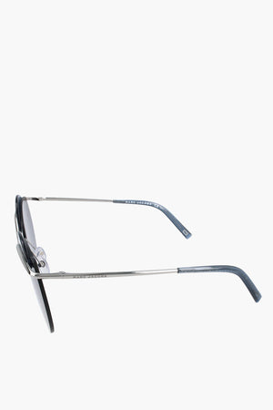 Round Sunglasses with Glitter Detail