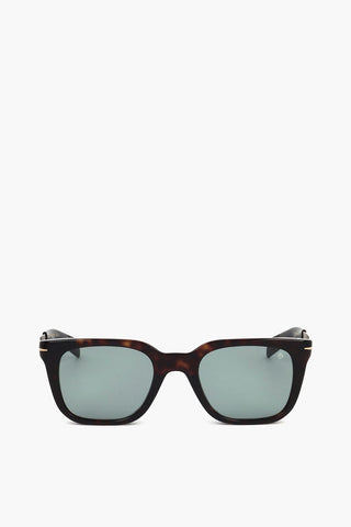 Wayfarer-Sonnenbrille mit Schildpatt-Fassung