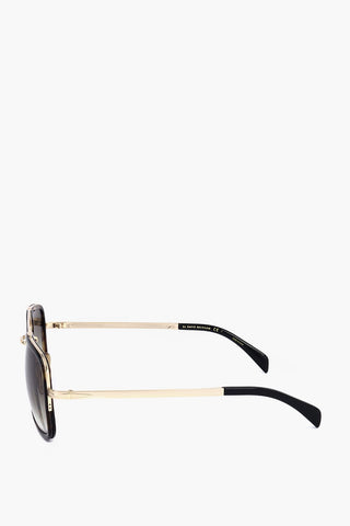 Tortoiseshell Aviator Sunglasses with Gradient Lenses