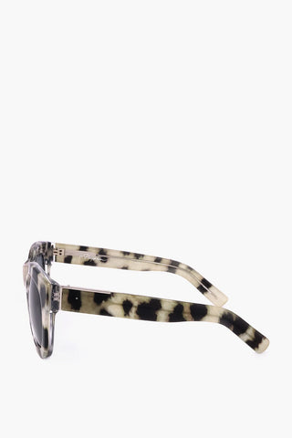 PHILLIP LIM Wayfarer-Sonnenbrille mit Animal-Print-Motiv
