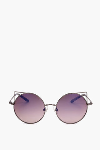MATTHEW WILLIAMSON Cat-eye Sunglasses with Round Lenses