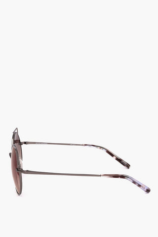 MATTHEW WILLIAMSON Cat-eye Sunglasses with Round Lenses